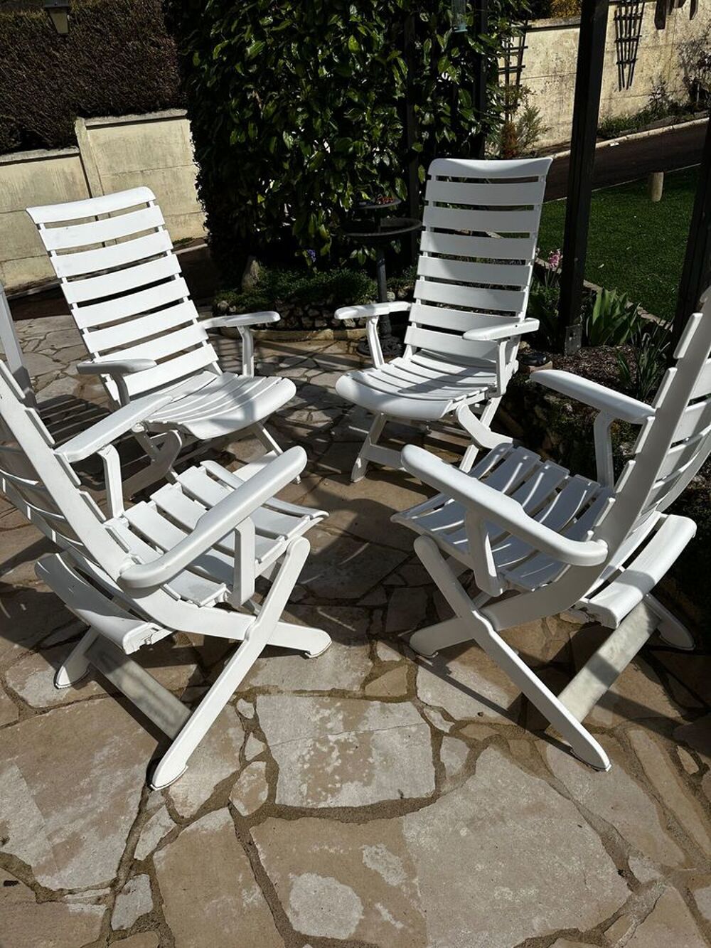 Salon de jardin haut de gamme Roland Vlaemyuck Meubles