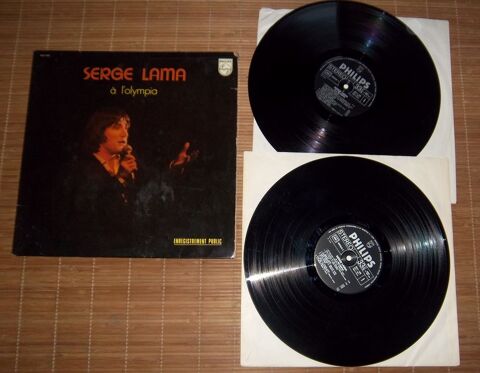 Serge lama � l'Olympia enregistrement public 33 tours 5 Colombier-Fontaine (25)