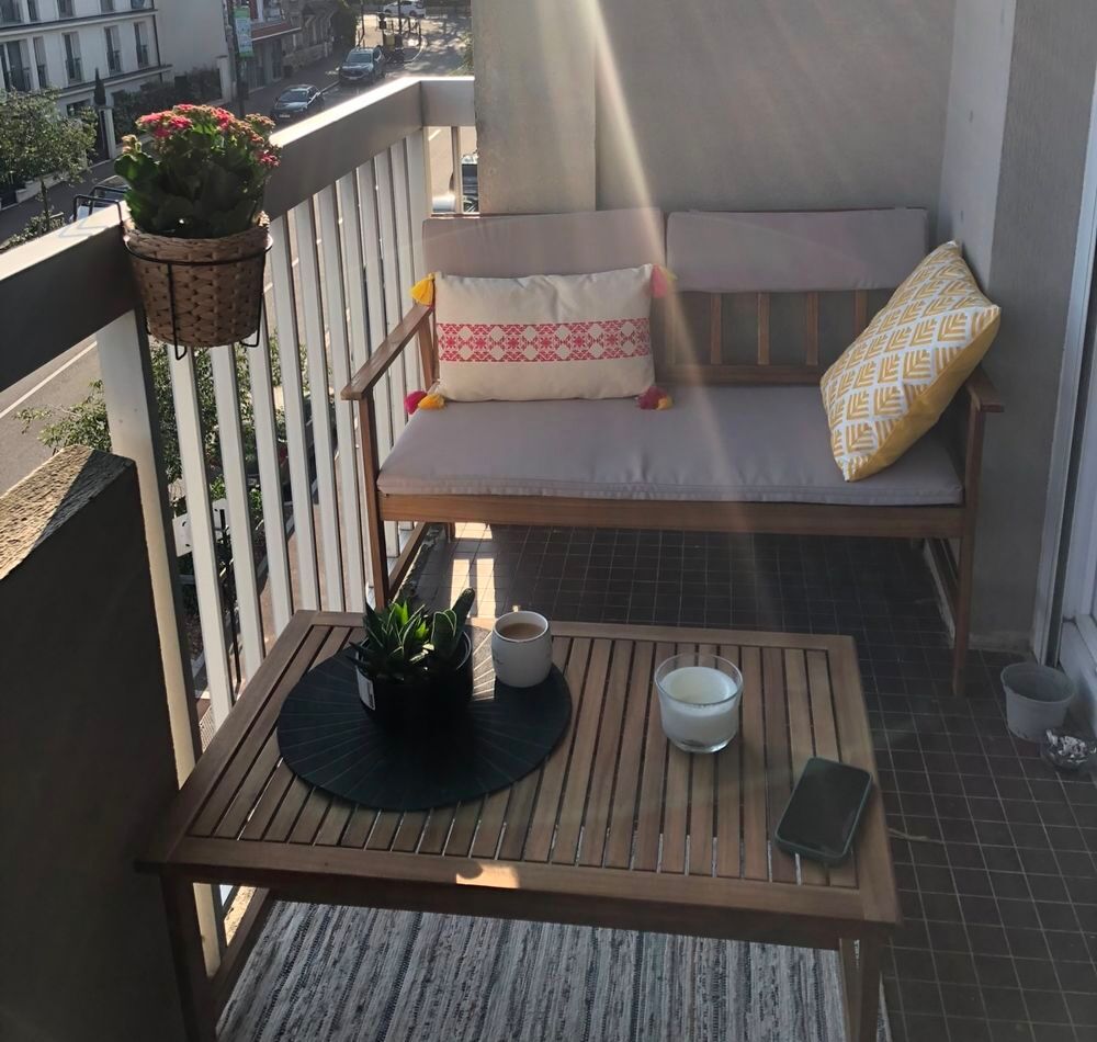 Ensemble mobilier de balcon Jardin