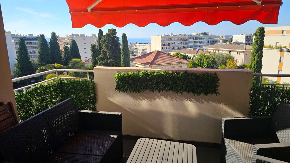 Vente Appartement 3 pièces 51 m² vue mer Cros-de-cagnes? Avant Dernier étage Cros de cagnes
