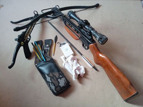 Lot de 2 arbaltes+ quipements 160 Le Boupre (85)
