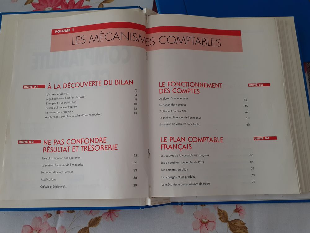 2 classeurs de compta gestion Livres et BD