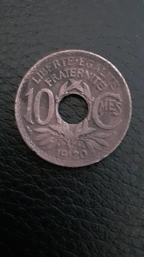 pice 10 centimes 1920 10 Montcarra (38)