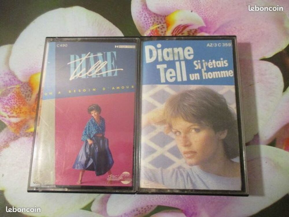 Cassettes audio Diane Tell CD et vinyles