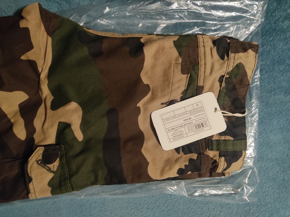 Pantalon treillis neuf 6 poches homme 3 en 1 coton camo Vêtements