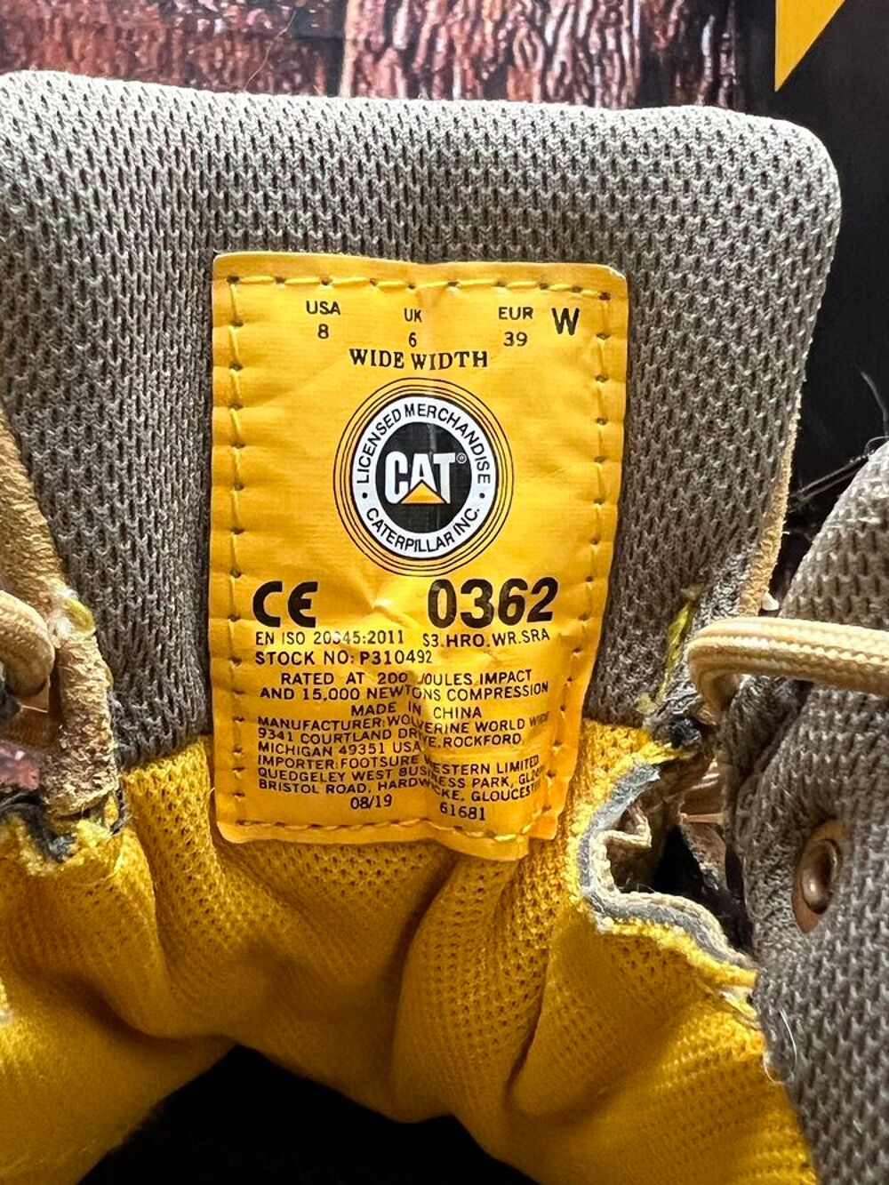 Caterpillar femme Chaussures