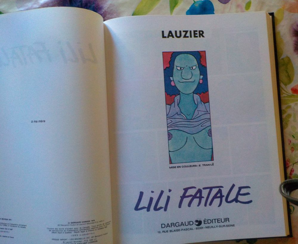 LAUZIER L'Int&eacute;grale T2 Ed. Dargaux Livres et BD