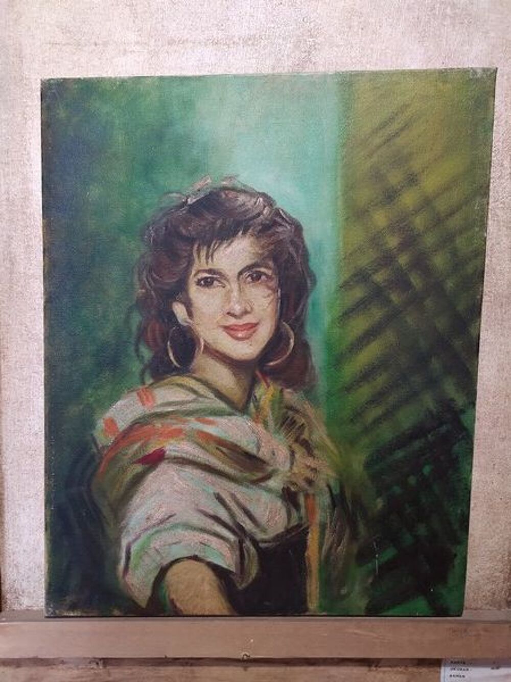Tableau Portrait F&eacute;minin Style Hispanique Dcoration