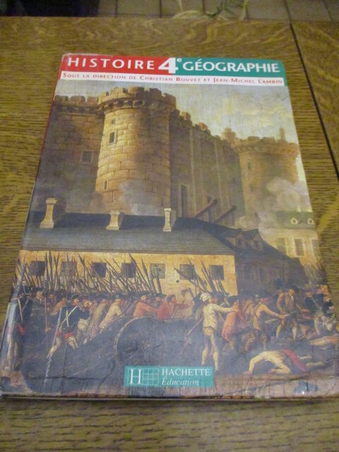 HISTOIRE 4� GEOGRAPHIE de Bouvet Chris.et LAMBIN Jean-M 0 M�rignies (59)
