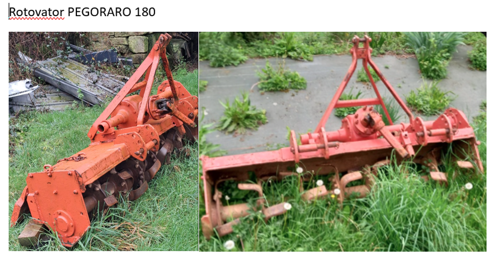   Rotovator PEGORARO 180 