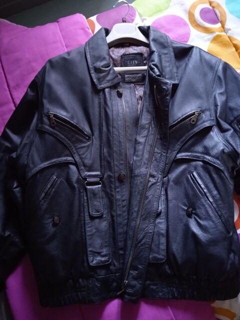 blouson cuir 70 Huisseau-en-Beauce (41)