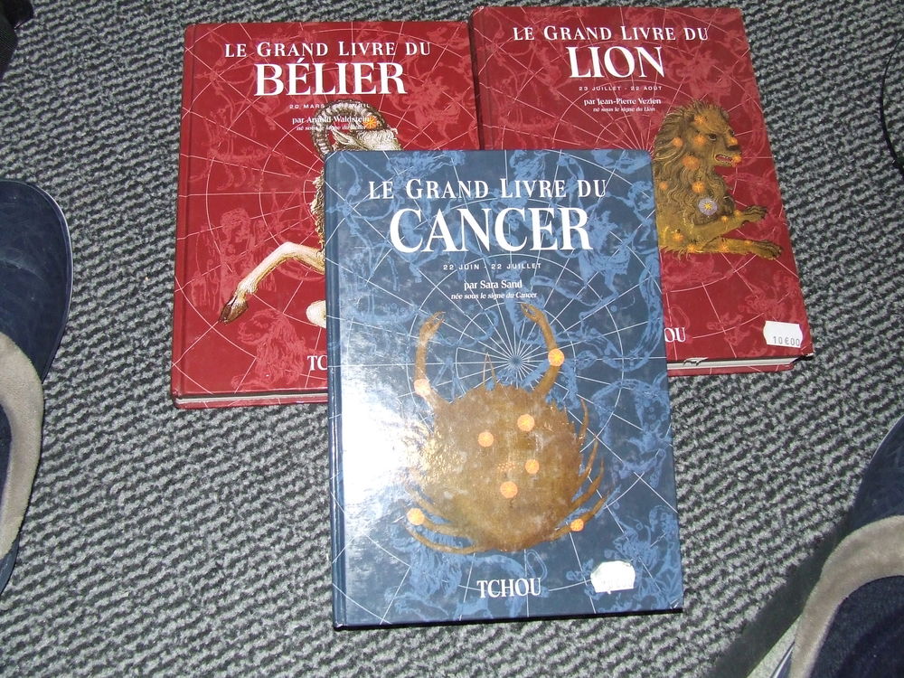 5 grands livres Astrologie Tchou &eacute;diteur Livres et BD
