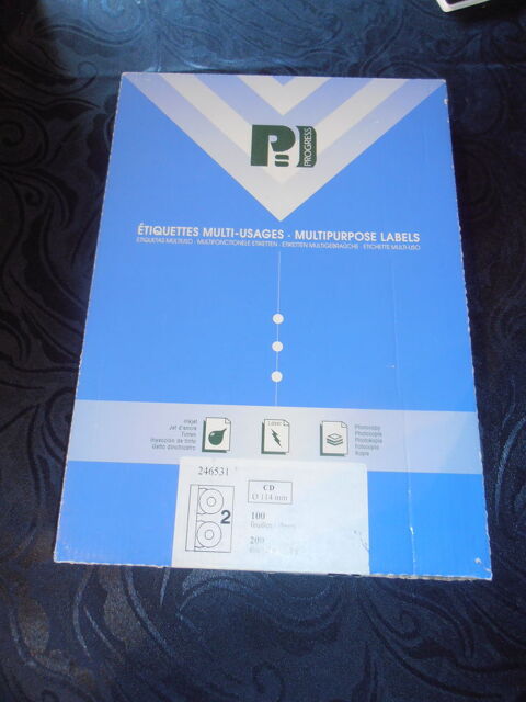 Etiquettes autocollantes pour CD (45) 8 Tours (37)