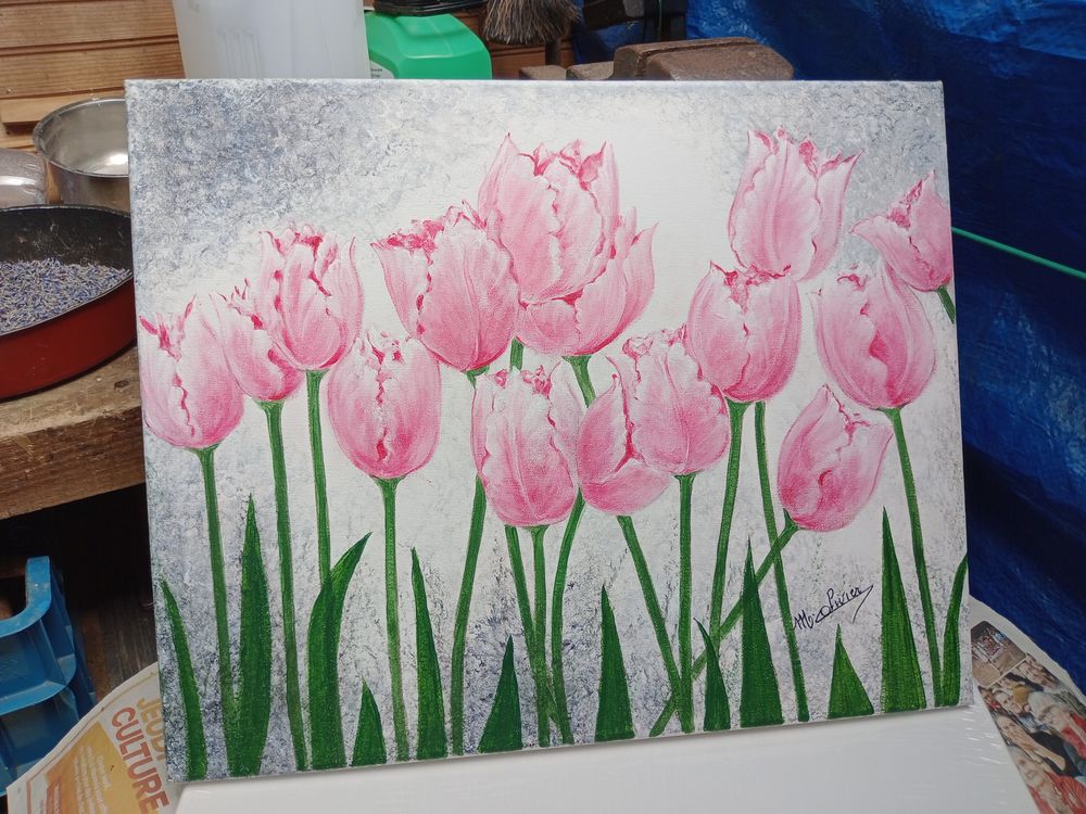 Tableau - d&eacute;coration - peinture acrylique Décoration