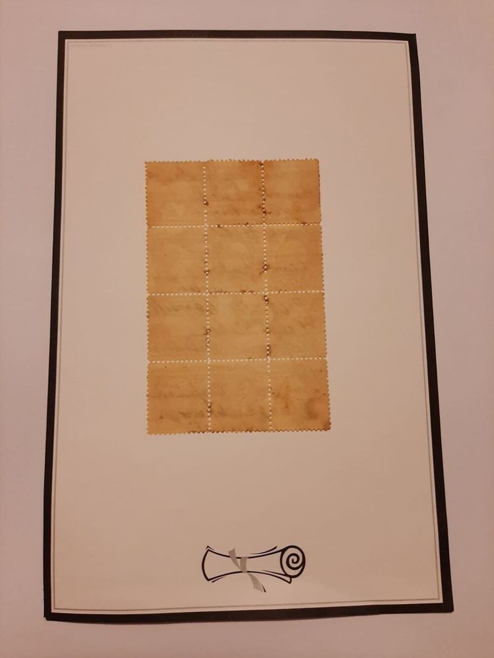 Tembres ancien, unique Top Bloqu&eacute; 