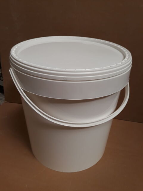 Lot de 10 seaux Alimentaire, 20 L, avec couvercles 20 Puyricard (13)