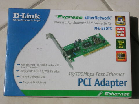 CARTE RESEAU PCI  D LINK 5 Saint-Floris (62)