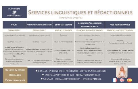 Services linguistiques et administratifs 0 11000 Carcassonne