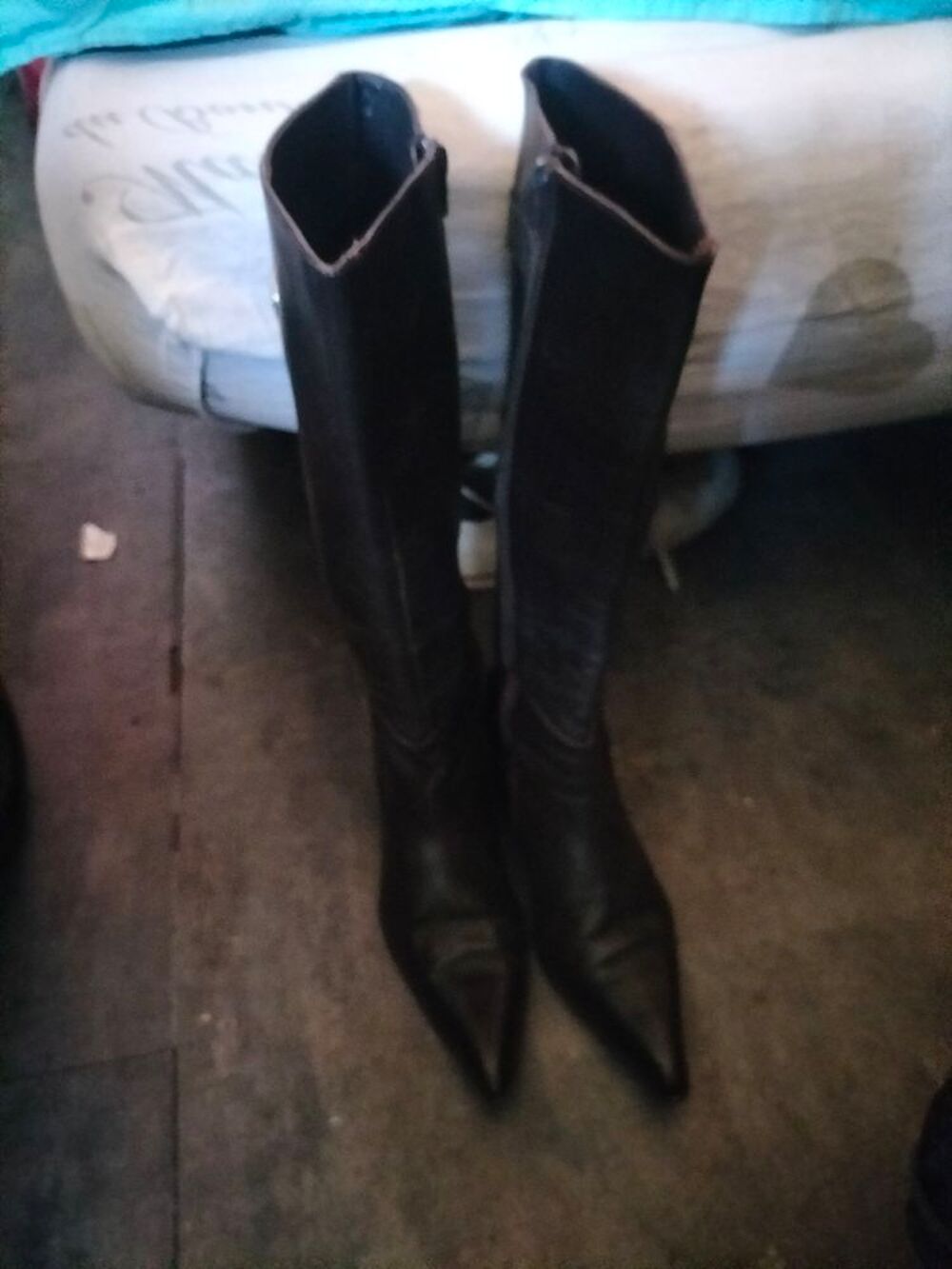 Bottes tout cuir atelier mercadal pointure 38.5 tr&egrave;s bon &eacute;ta Chaussures