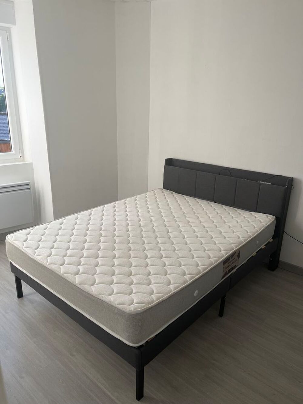 Sommier+++matelas+Lit+Led+ Meubles