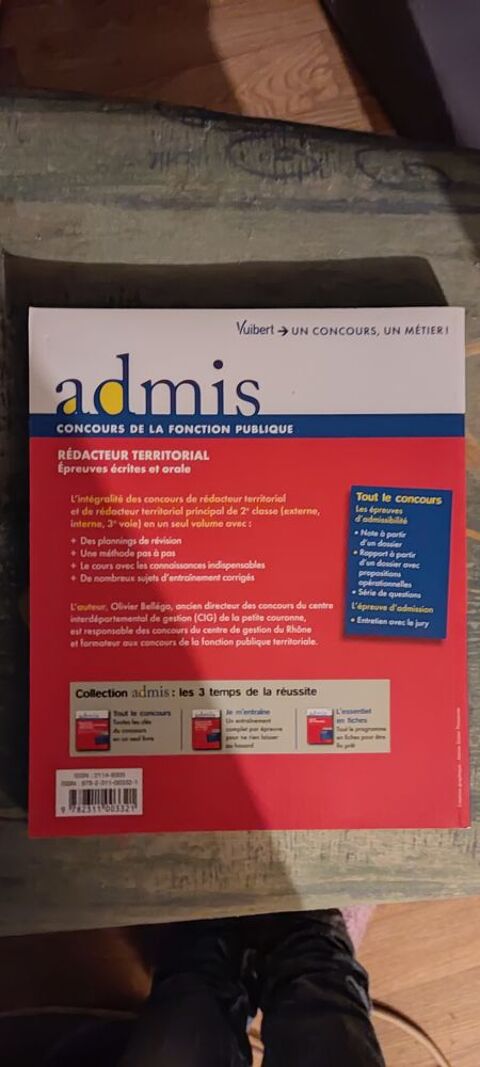 R�dacteur territorial ; �preuves �crites et orales 15 Dunkerque (59)