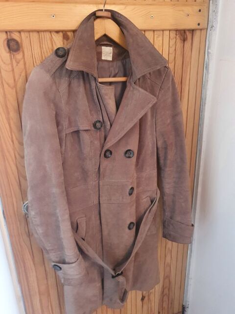 Manteau cro� te de cuir Taille 40 (pas d'envoi ou de r�glement par PayPal) 20 Mainxe (16)