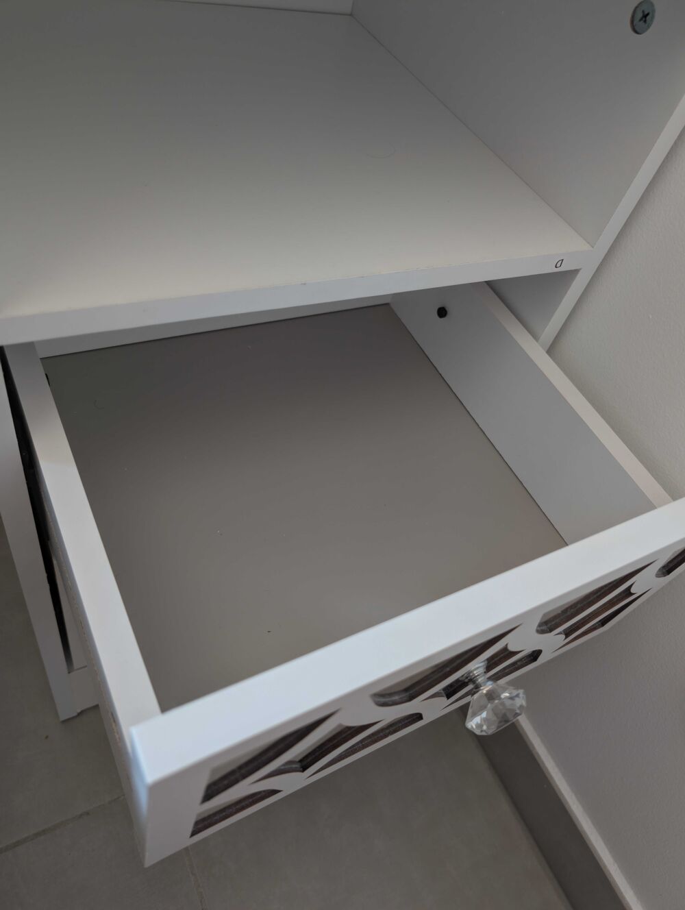 Table de chevet miroir Galano €" tr&egrave;s bon &eacute;tat Meubles