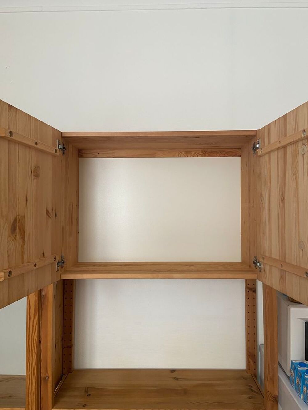 grande biblioth&egrave;que scandinave en pin massif - 3m x 1m80 Meubles