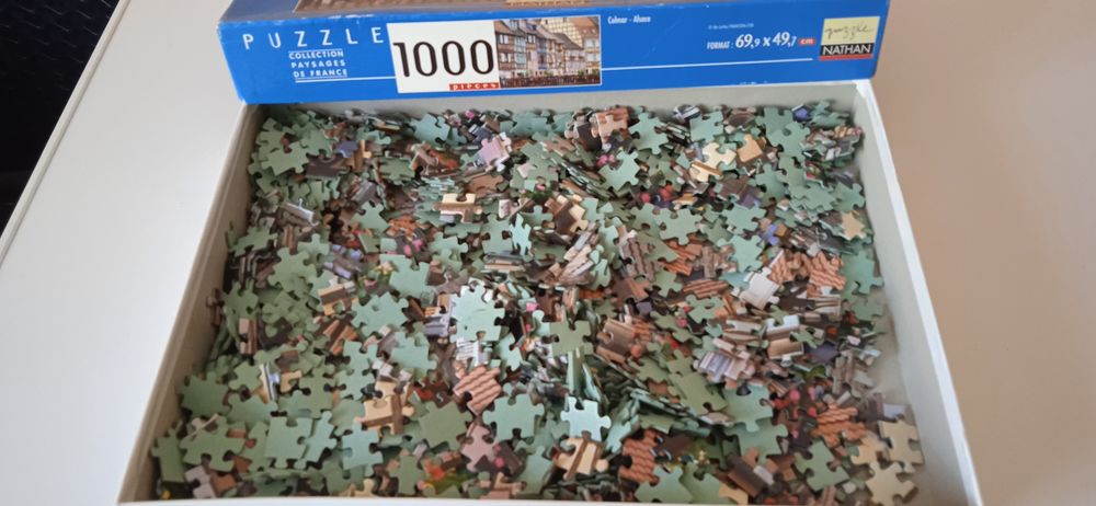 Puzzle Nathan 1000 pi&egrave;ces Jeux / jouets