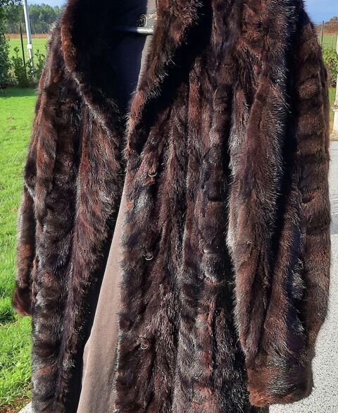 Manteau vison rasé sales