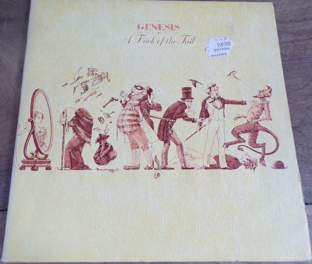 A trick of the tail Genesis 1976 disque vinyle 33 tours CD et vinyles