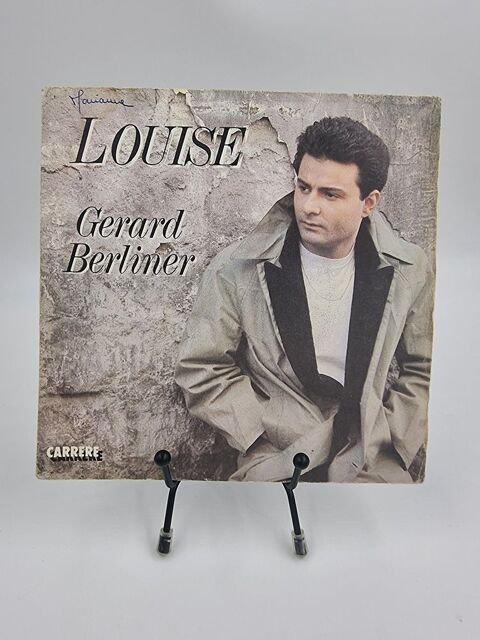 Vinyle 45 tours Gerard Berliner : Louise avec fourreau 2 Vulbens (74)