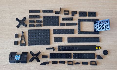 lot de 41 pièces lego noir batch black piece 2 Carnon Plage (34)