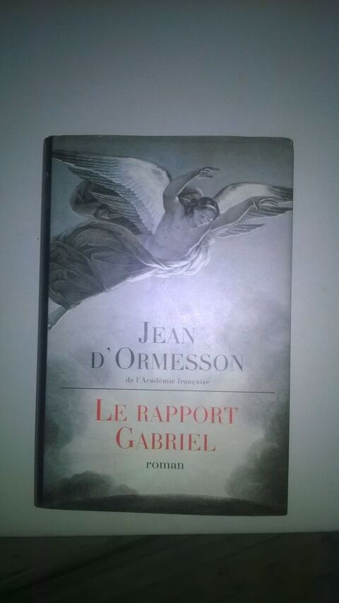 Livre Le Rapport Gabriel 
D'ORMESSON, JEAN 
4 Talange (57)