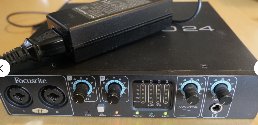 interface son Instruments de musique