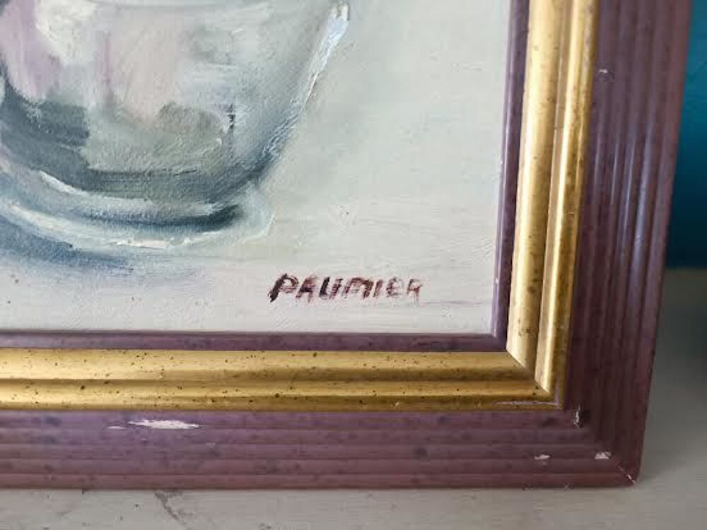TABLEAU SUR TOILE SIGNE Décoration