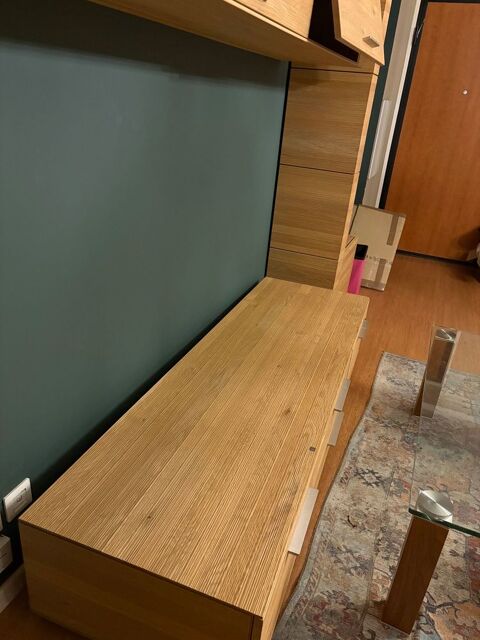 Meuble TV en bois et ses tiroirs 180 cm Florange (57)