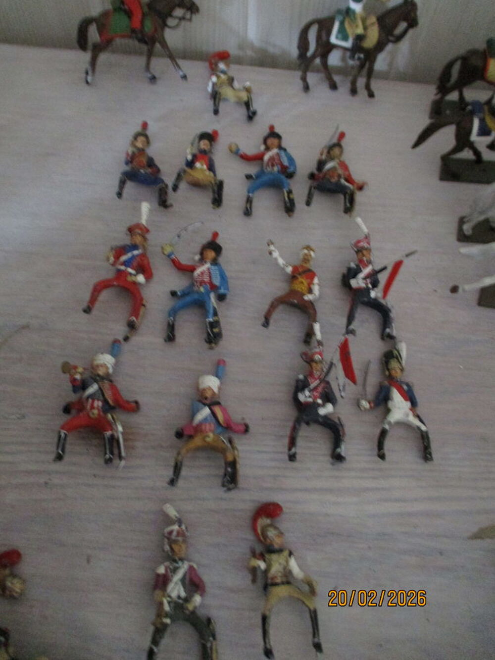 Chevaux et Cavaliers en plomb STARLUX 