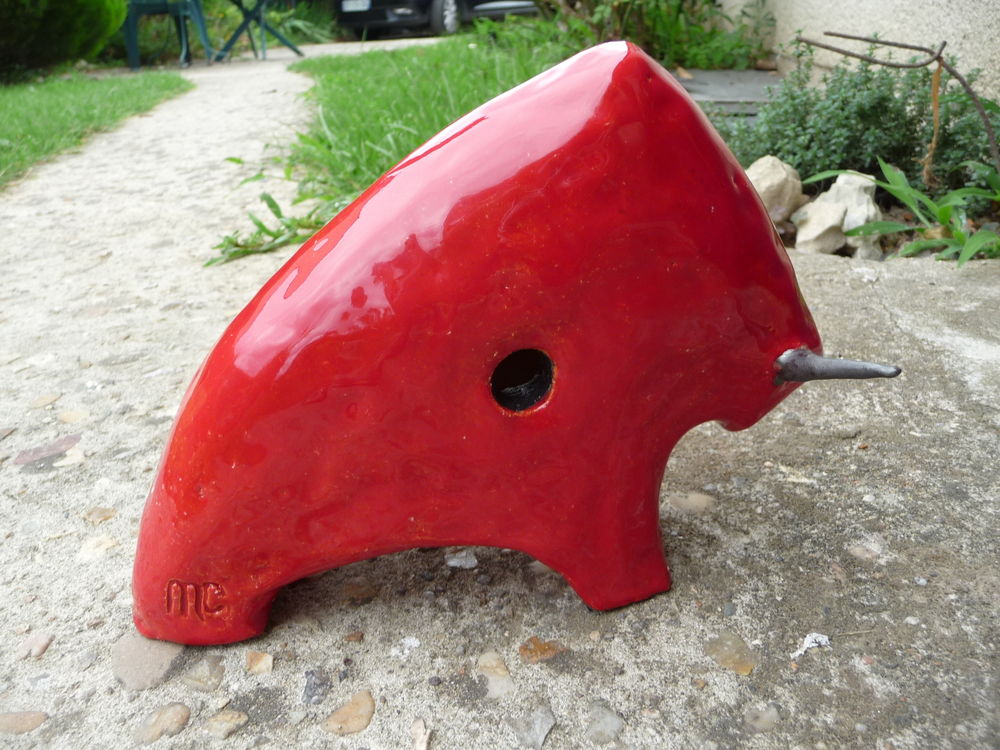 Sculptures "TAUREAU" N&deg; 501 - (chrism37) 
Décoration
