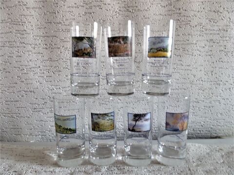 serie de diff�rents verres ricard 28 Lyon 8 (69)