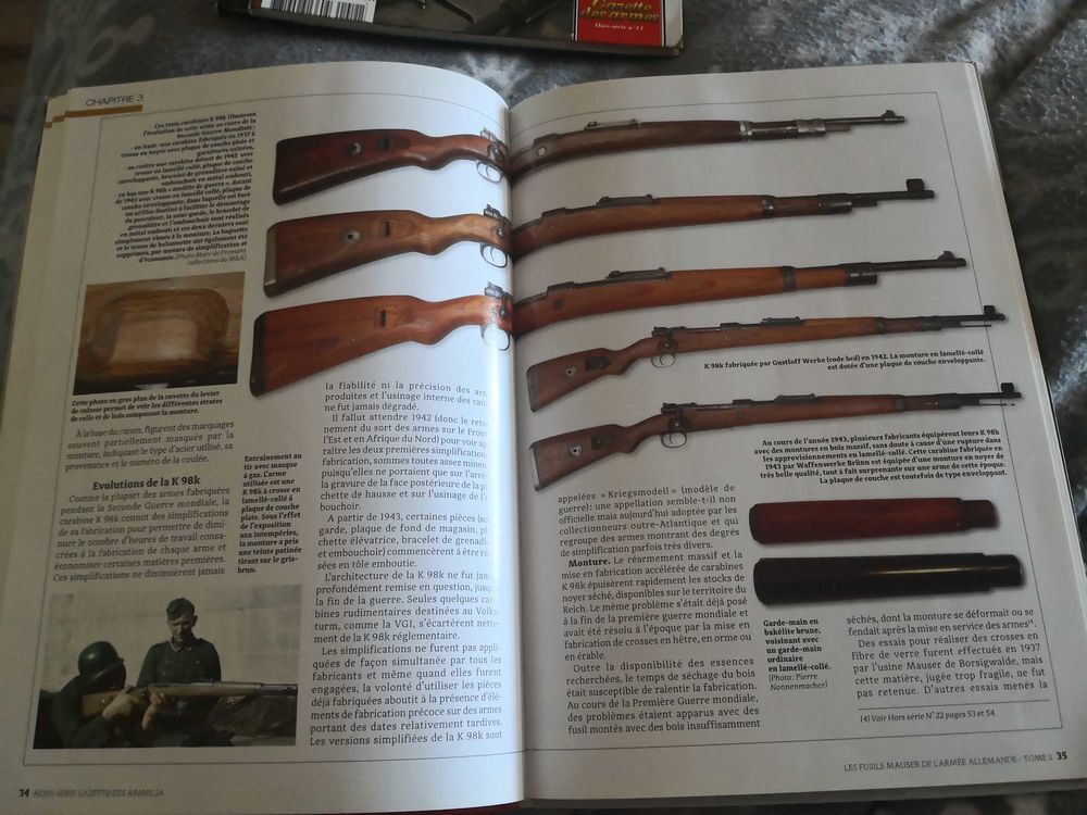 Gazette des armes hors s&eacute;rie 24 Livres et BD