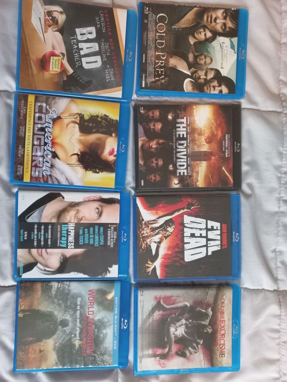 Lot blu ray DVD et blu-ray