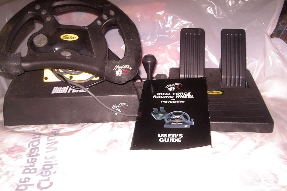 Volant analogique double force PlayStation Consoles et jeux vidéos