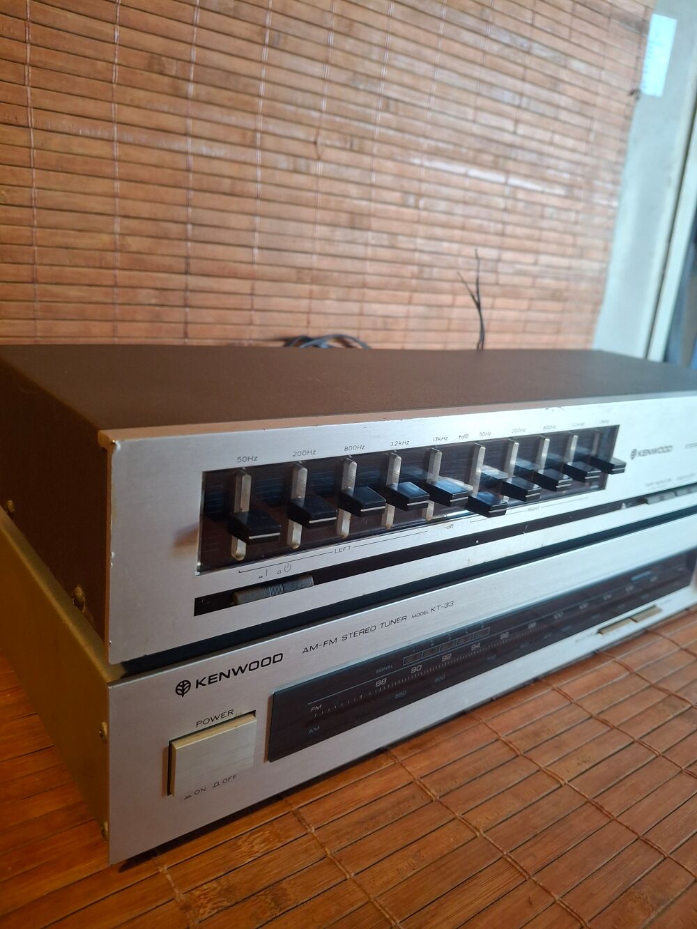 Equalizer, Tuner Kenwood Audio et hifi