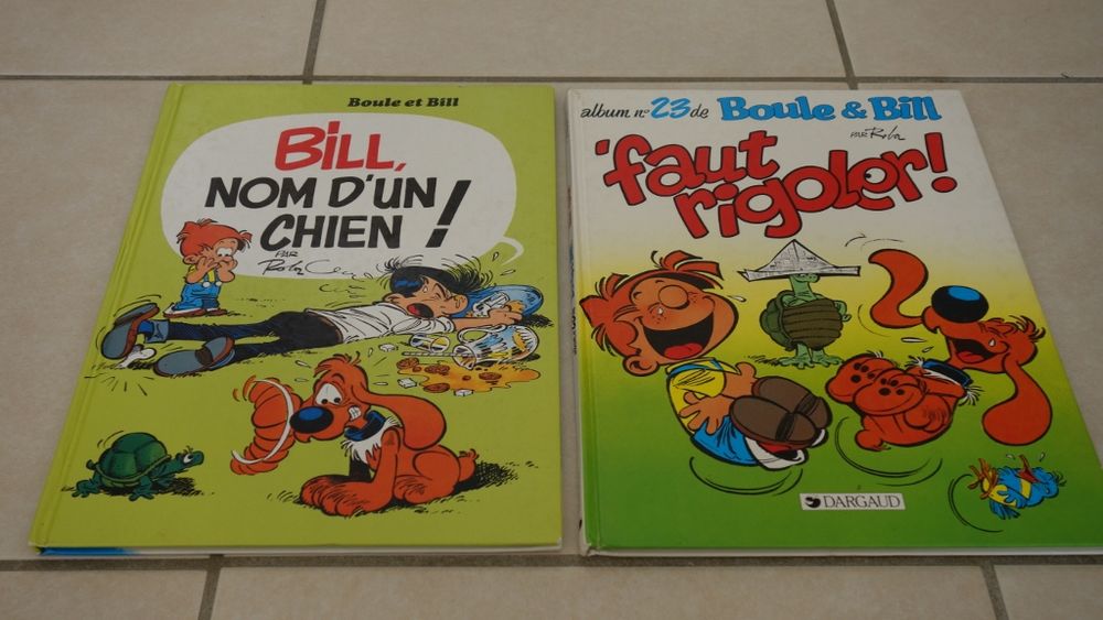 Boule et Bill Livres et BD