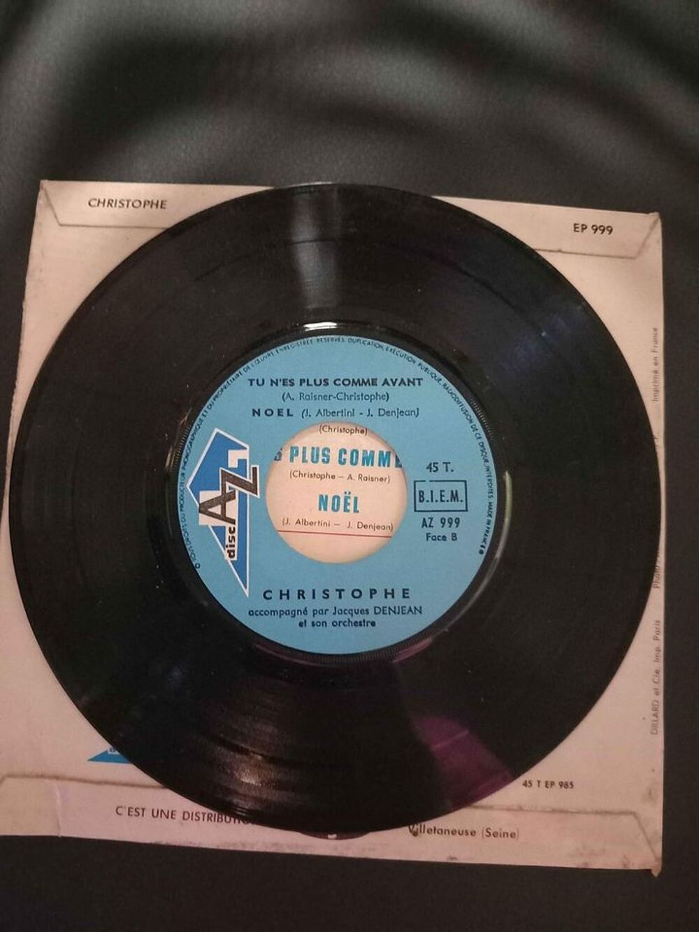 45 Tours Christophe les marionnettes CD et vinyles