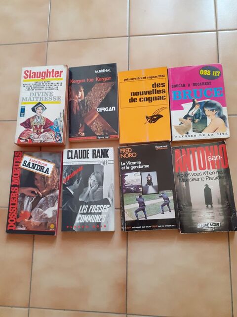 Livres de poches ann�es 50 et 70 1 Grisolles (82)