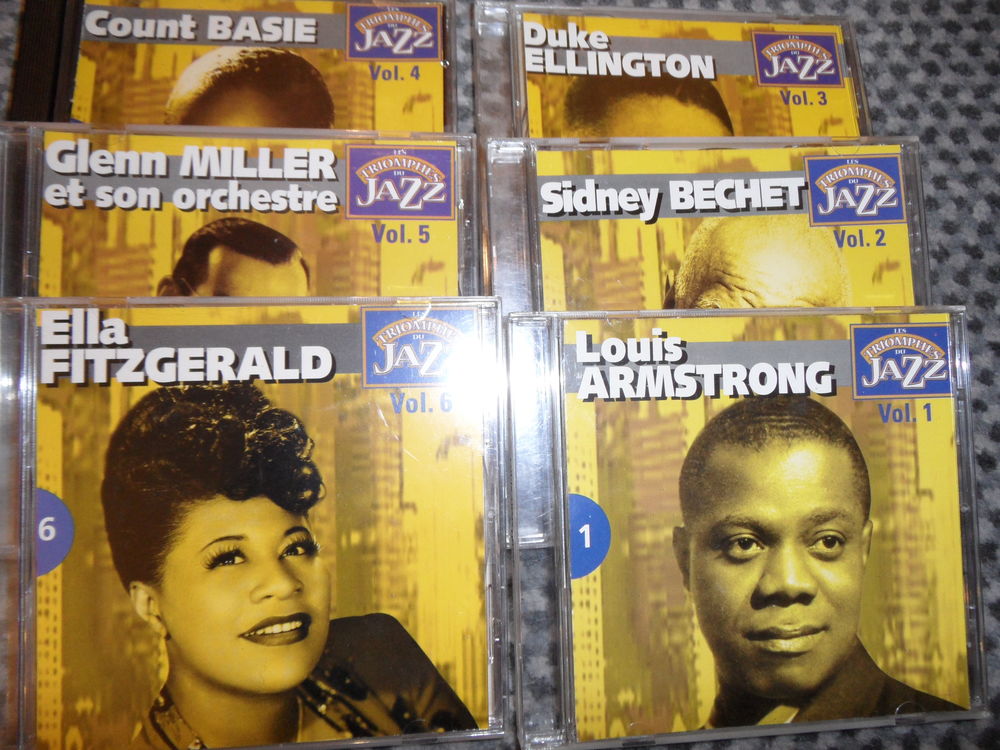 Lot de 20 CD "Les triomphes du Jazz" (originaux) Audio et hifi