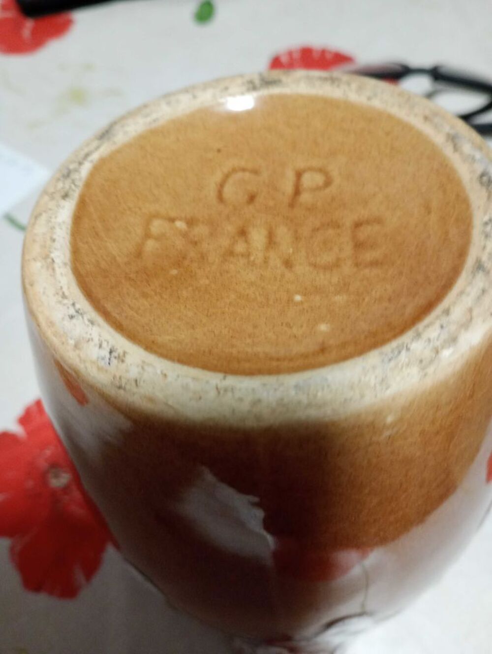 pichet en gr&egrave;s Décoration