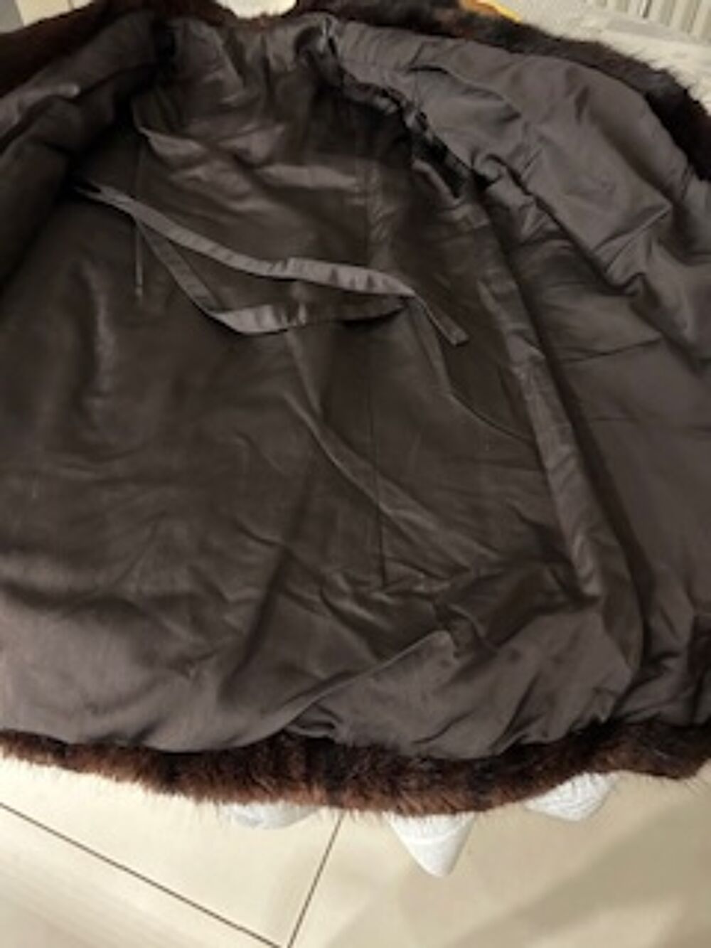MANTEAU FOURURE RENARD Vtements